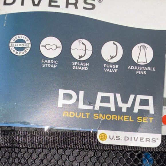 U.S. Divers Playa Adult Snorkelinh Set-Size L/XL Adult-New! - Picture 3 of 5